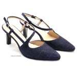 Sling back Blauw 20033 Miss Emmanuelle